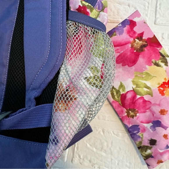 Girls Backpack Allover Floral Print - Picture 9 of 14